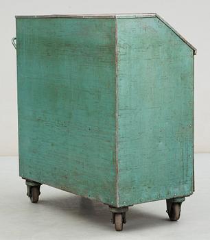 INDUSTRIVAGN, plåt, 1900-talets mitt.