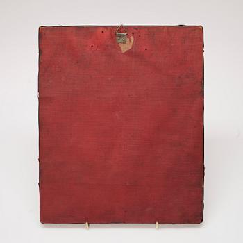 IKON, kromolitografi tryckt på plåt, sensor Alexander Smirnoff, 6 februari 1897 Moskva, Ryssland.