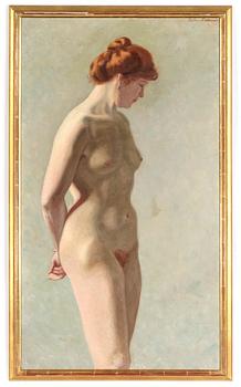 ESTHER SALMSON, olja på duk, signerad.
