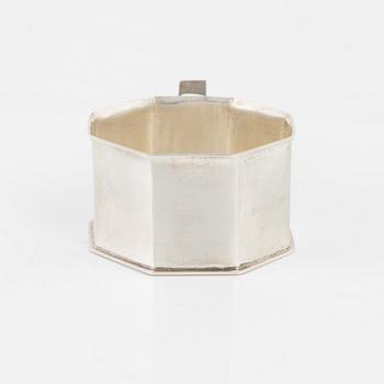 Bengt Liljedahl, a Sterling Silver Pot, Stockholm 1971.