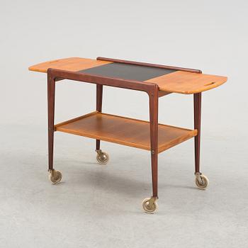 An YNGVE EKSTRÖM 'Thea' teak tea trolley, 1950's/60's.