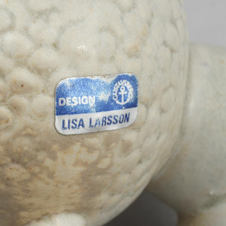 FIGURINER, 4 st, stengods, Lisa Larson, Gustavsberg, 1900-talets andra hälft.