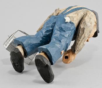 FIGUR, trä, 1900-talets andra hälft.