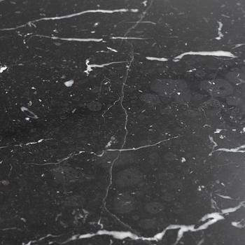 Louise Roe, a 'Roundabout' dining table with marble top.