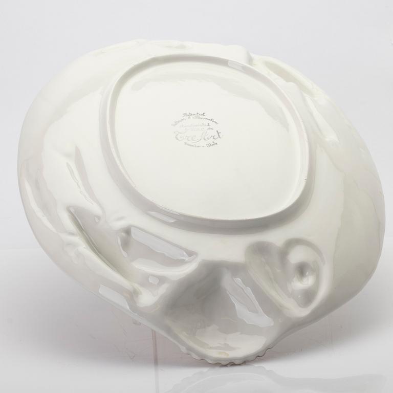 Dinner service, 13 pieces, ceramic, V.B.C. Cre Art, Treviso, Italy.