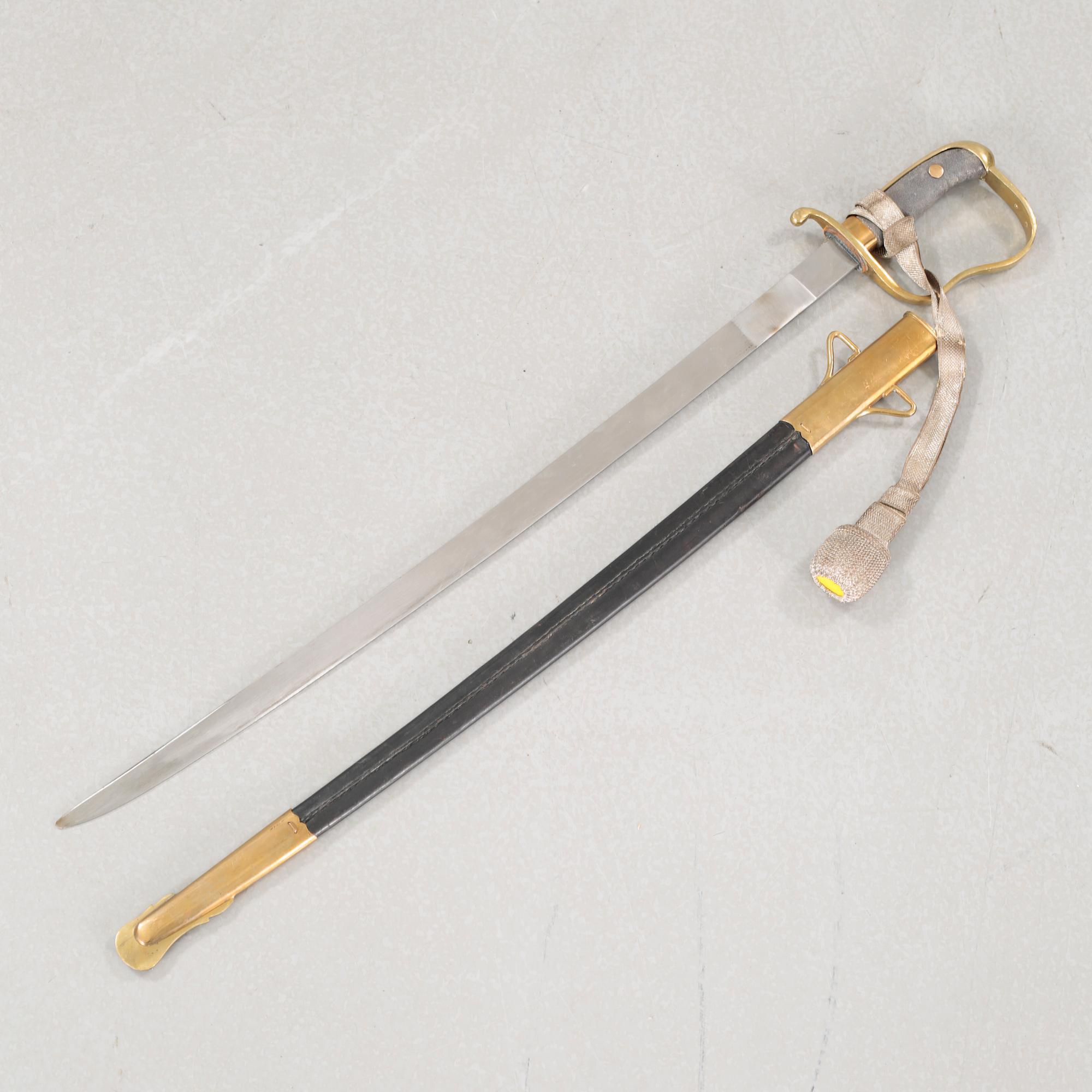 A police sword, first half of the 20th century.