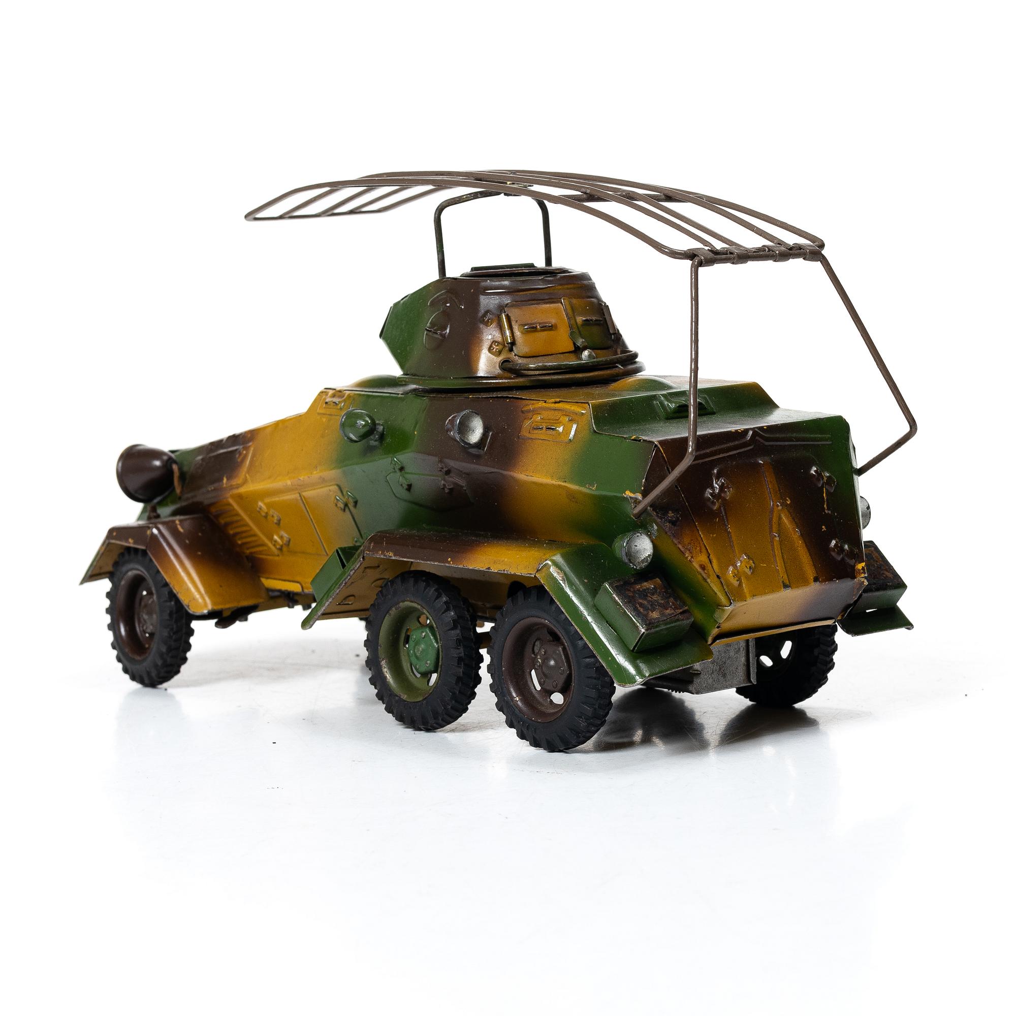 Lineol, armoured vehicle, 1930s.