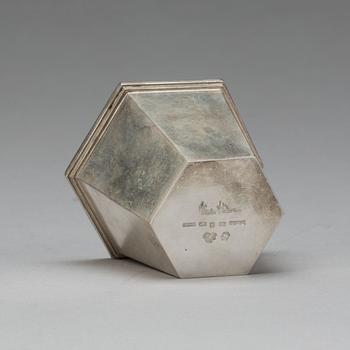 VAS, silver. Silver, Wiwen Nilsson, Lund. 1960. Ca 90g.