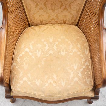 A pair of armchairs, early 20th century.