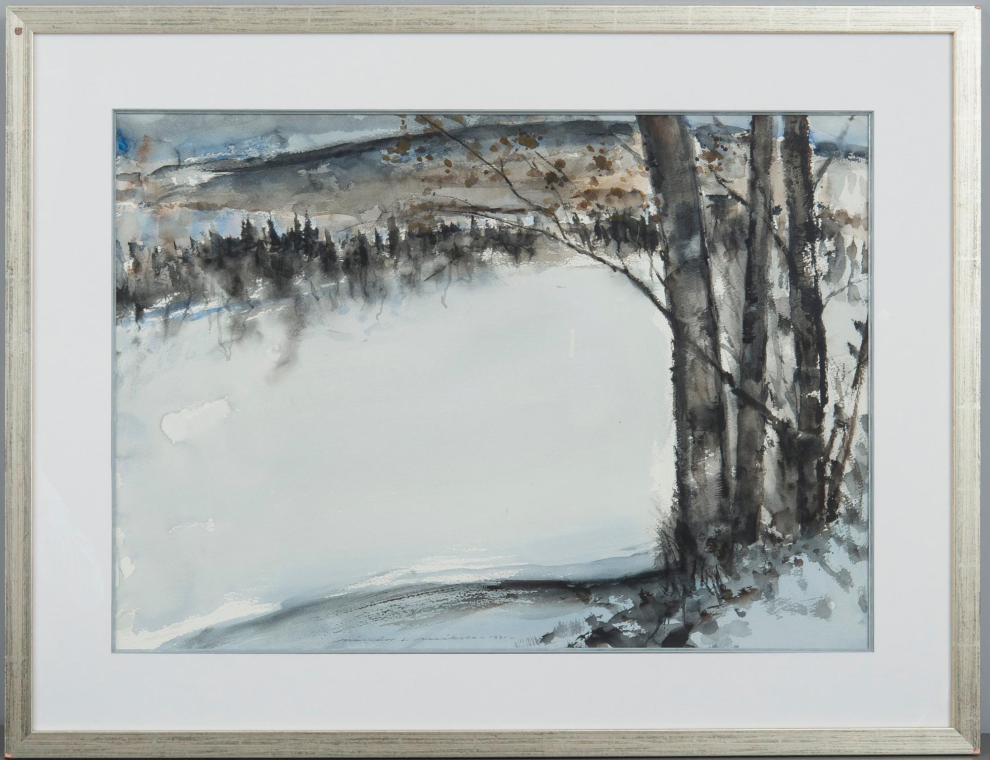 Nandor Mikola, TALVIMAISEMA.