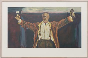 ANTHONY QUINN, serigraph.