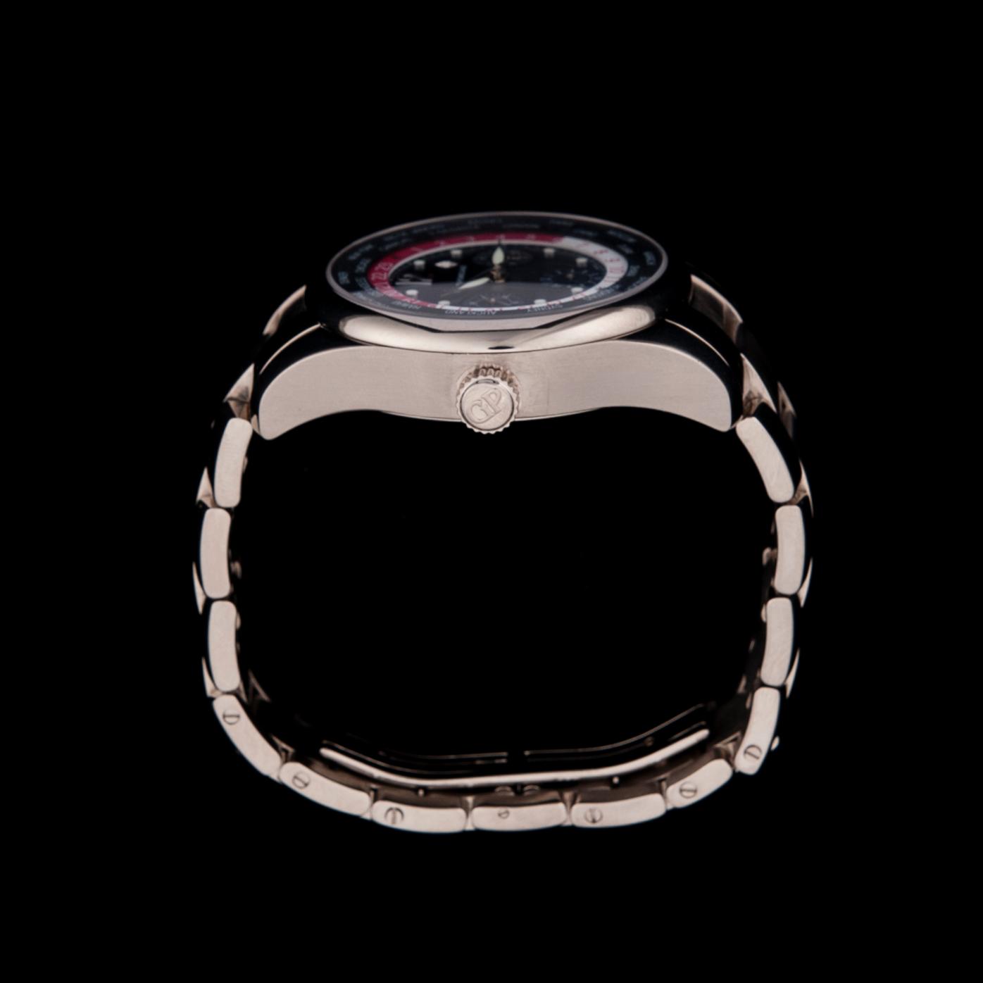 ARMBANDSUR, herr, vittguld 18K, Girard Perregaux WWTC.