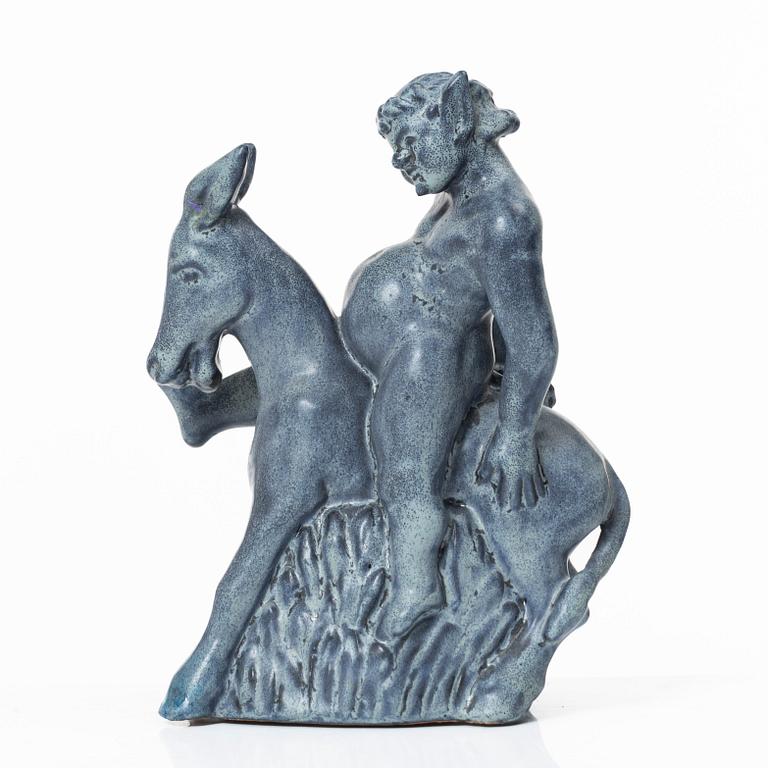 Åke Holm, an earthenware sculpture, Höganäs.