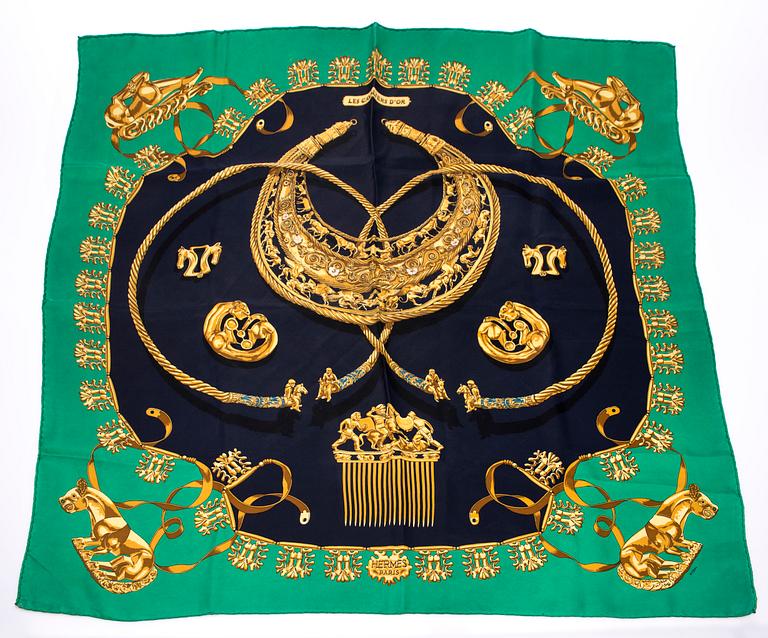 SCARF, "Les Cavaliers d'Or", Hermès.