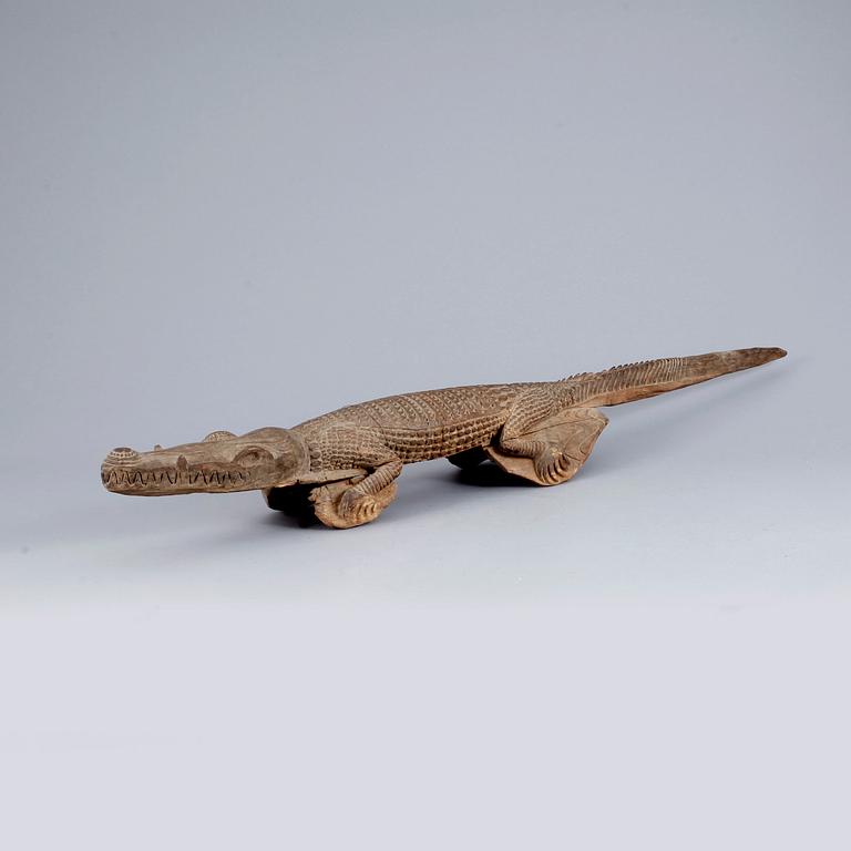 SKULPTUR, skuret trä, Afrika, omkring 1900-talets mitt.