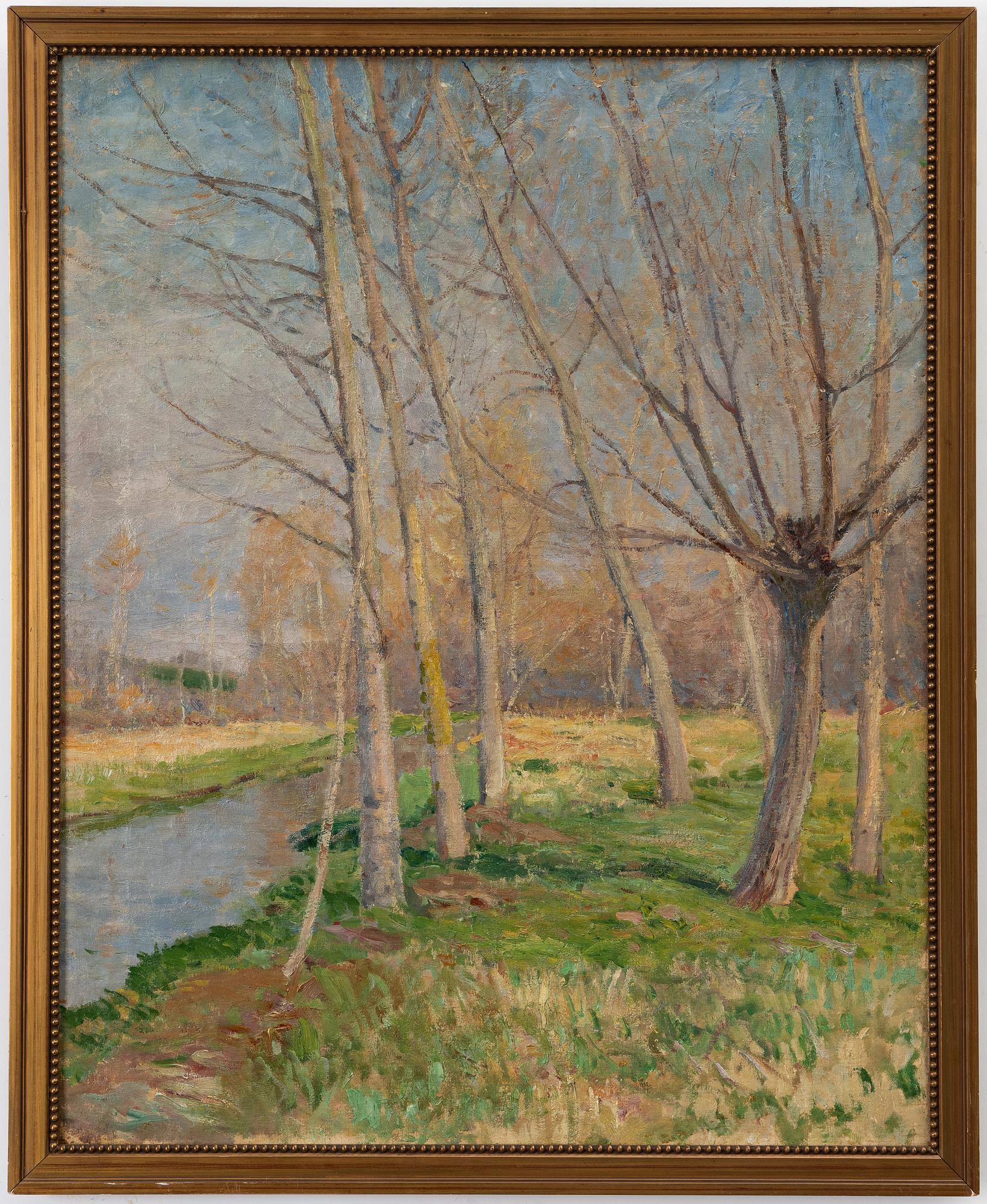 Carl Trägårdh, Spring landscape.