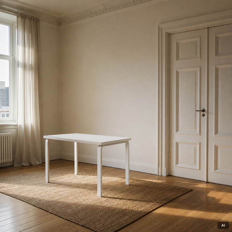 Alvar Aalto, Table, Artek, 2000.