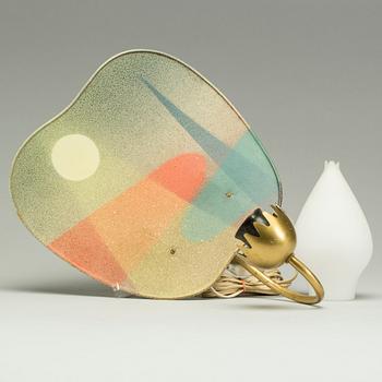 VÄGGLAMPA, Ateljé Lyktan, Åhus, 1950-tal.