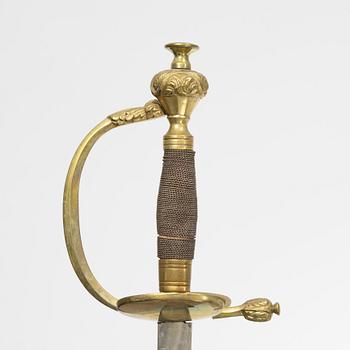 Värja, tysk, Hörster, Solingen, omkring år 1900, med balja.