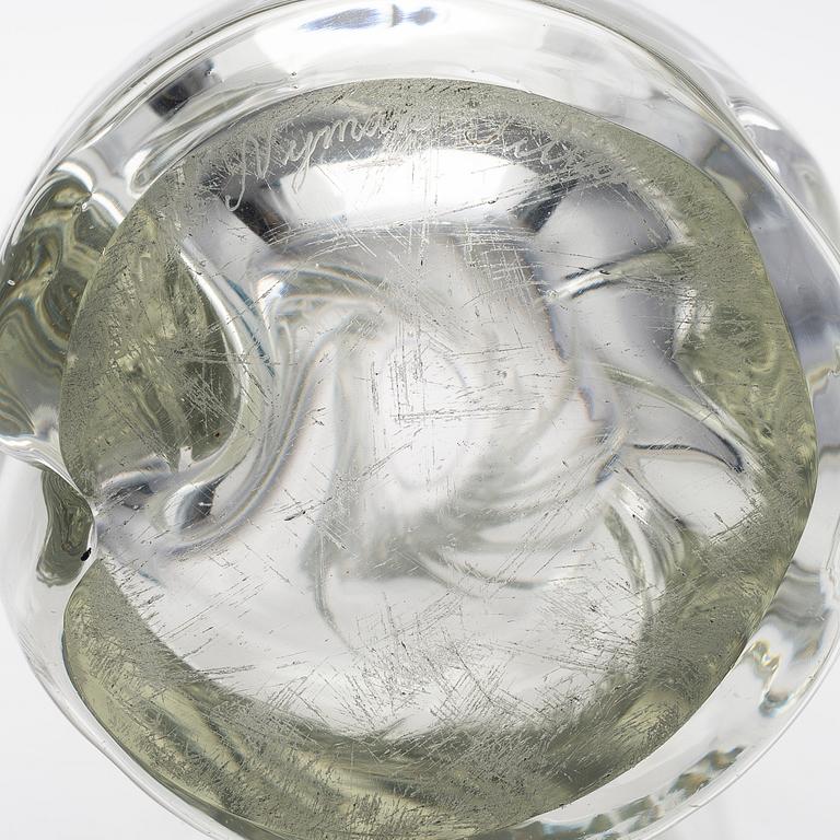 GUNNEL NYMAN, KONSTGLAS. Uppståndelsen. Sign. Gunnel Nyman, Iittala. 1940-tal.