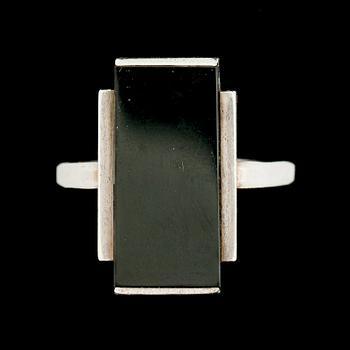 RING, silver. Wiwen Nilsson, Lund. 1934. Tot 6 g.