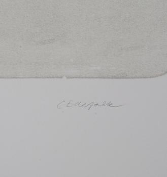 CECILIA EDEFALK, etching, signed and numbered 56/150.