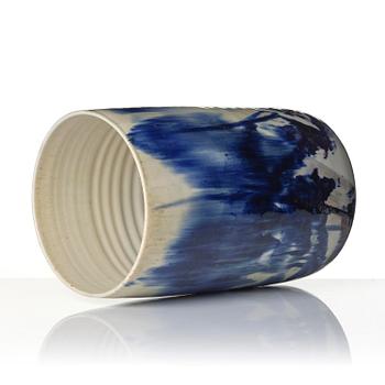 Carl-Harry Stålhane, a stoneware vase, Designhuset, Lidköping 1985.