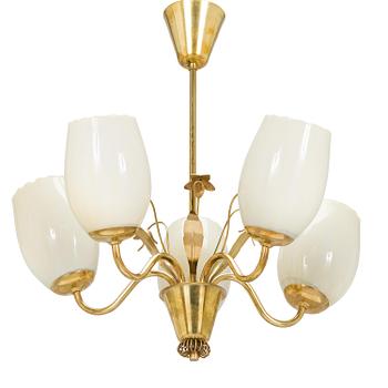 A mid-20th century ceiling light model 50605, Sievä for Idman, Finland.