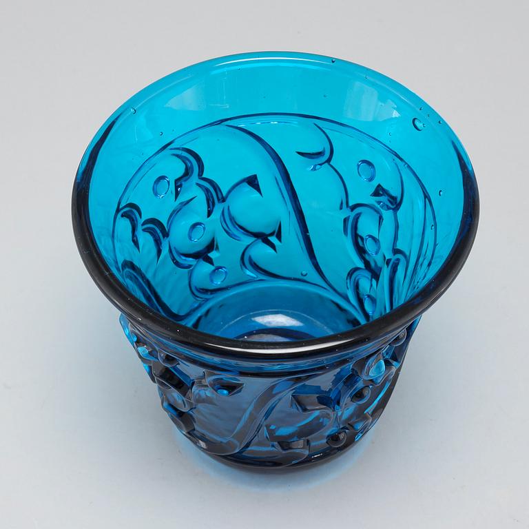 EDVIN OLLERS, vas, glas, Elme Glasbruk.