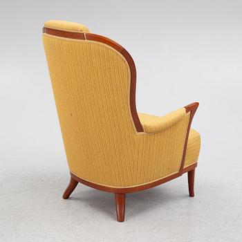 Carl Malmsten, armchair, 'Vår Fru', OH Sjögren, late 20th century.