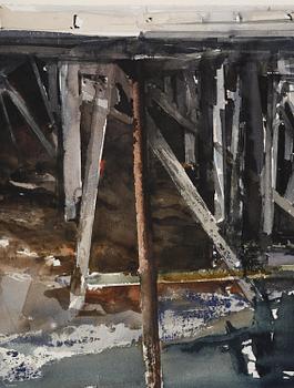 Lars Lerin, "Fjaera I".