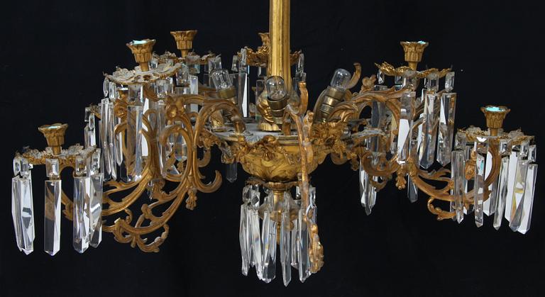 TAKKRONA, oscariansk, 1800/1900-tal. H 95.