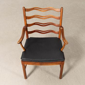 Ole Wanscher, chair, model 1755, Fritz Hansen, Denmark, 1946.