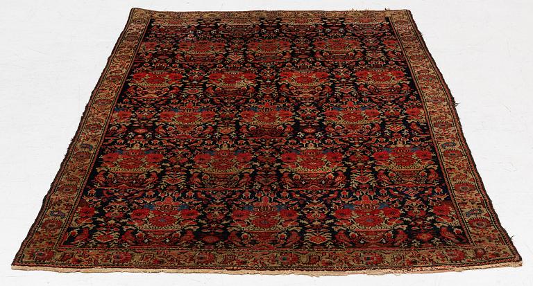 A Senneh carpet, West Persia, c. 187 x 125 cm.