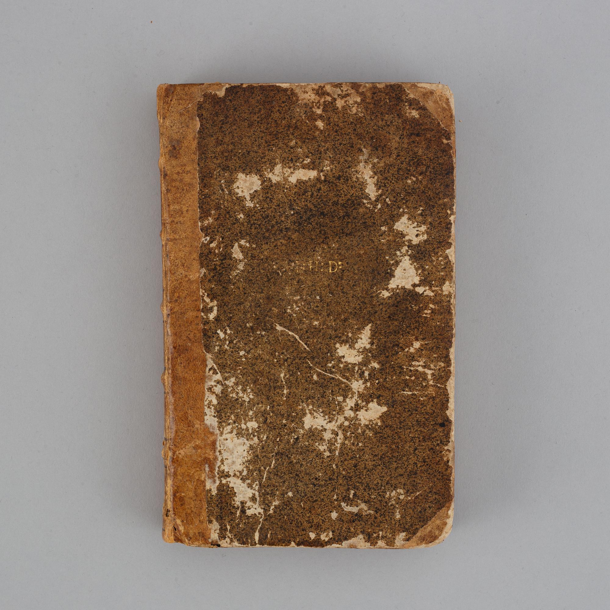 A swedish book on the army cavalry, 1779.