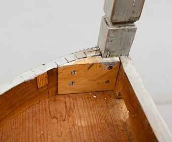 VÄGGBORD, 1 par, 1800-talets mitt.