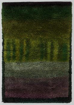 UHRA-BEATA SIMBERG-EHRSTRÖM, A RUG. Vihreä aamu. Signed Uhra Simberg-Ehrström, 30/2, 1976.