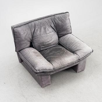 Nicoletti Salotti, armchair, "Ambassador", Italy, 1970s-80s.