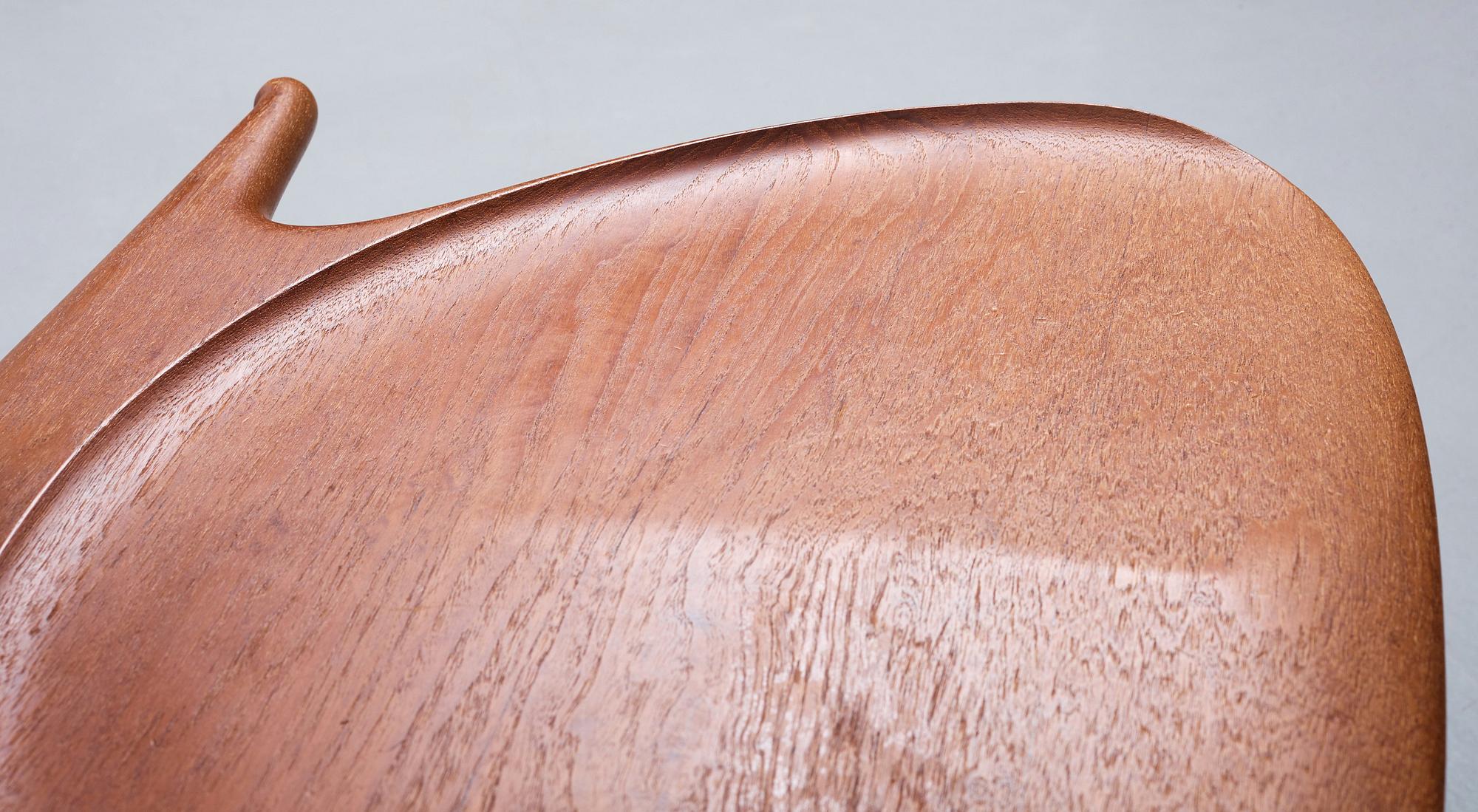 Hans J. Wegner, "Bachelor's chair/ "Jakkens Hvile", Johannes Hansen, Danmark ca 1959.