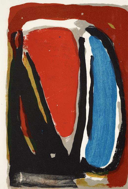 Bram van Velde, "Sans fin l'affamé" (Charles Juliet).