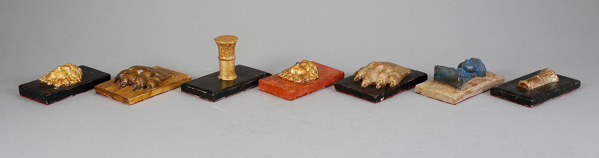 BREVPRESSAR, 7 st, 1900-tal.