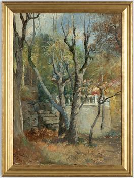 Elisabeth Warling, Gazebo in the park.