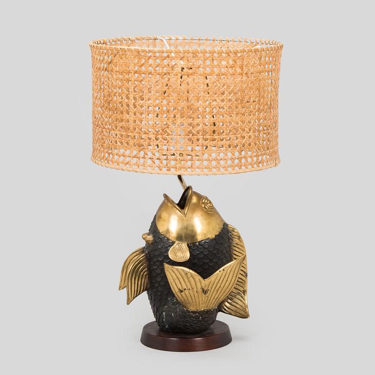 A 1960s/70s tablelamp.
