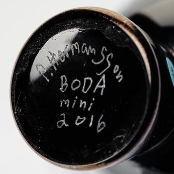 Peter Hermansson, a 'graal' glass vase 'Such a scream', Boda, Sweden 2016.