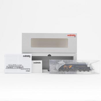 Märklin, a diesel locomotive, gauge H0, in box.