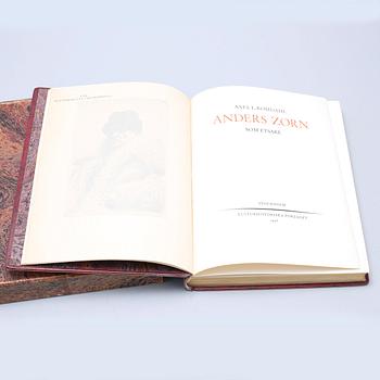 Six books about the artist Anders Zorn.