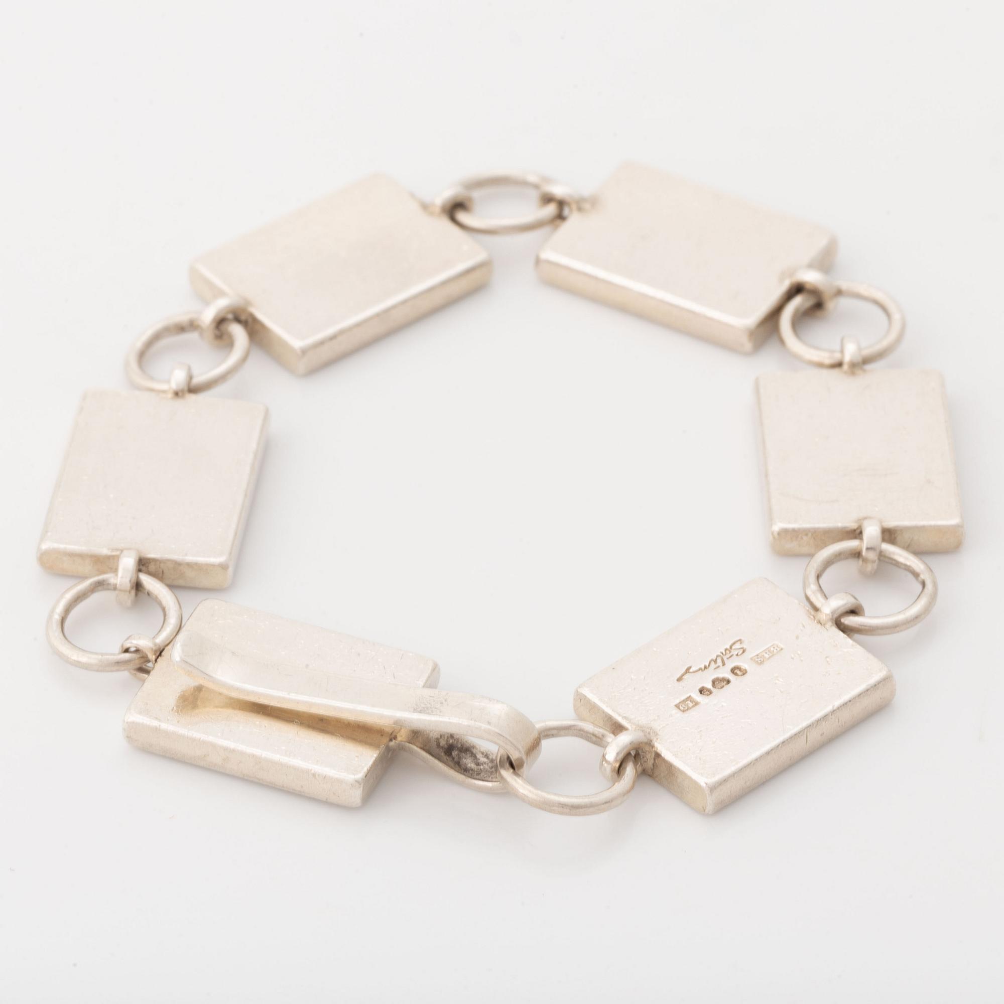 Armband silver, Sörlings Konsthantverk.