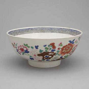 BÅLSKÅL, porslin, Qianlong, Kina 1700-tal.