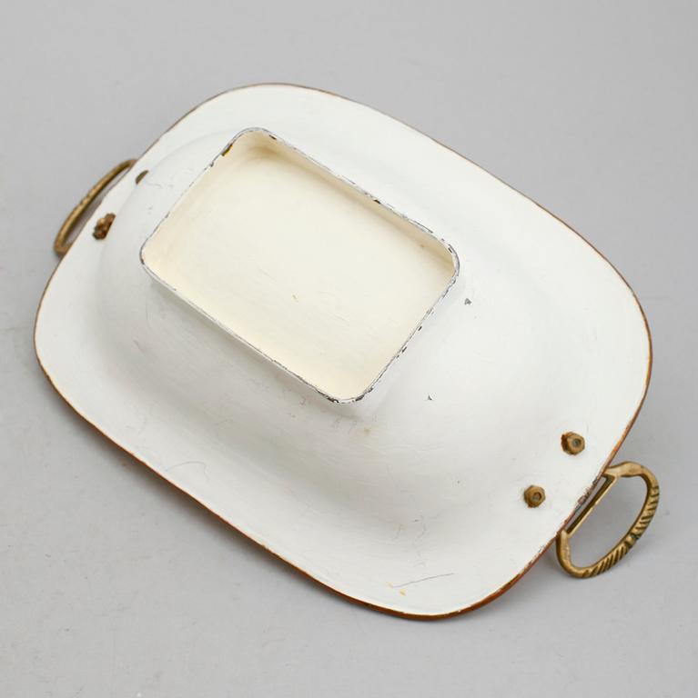 SKÅL, plåt, 1800-tal.