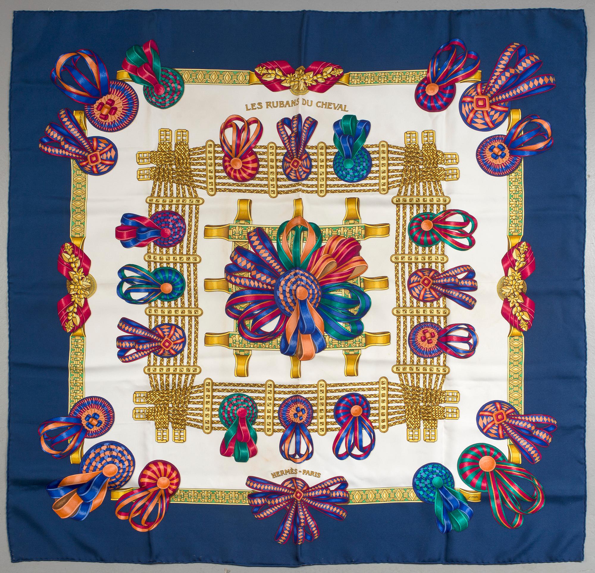 SCARF, "Les Rubans du Cheval", Hermès.